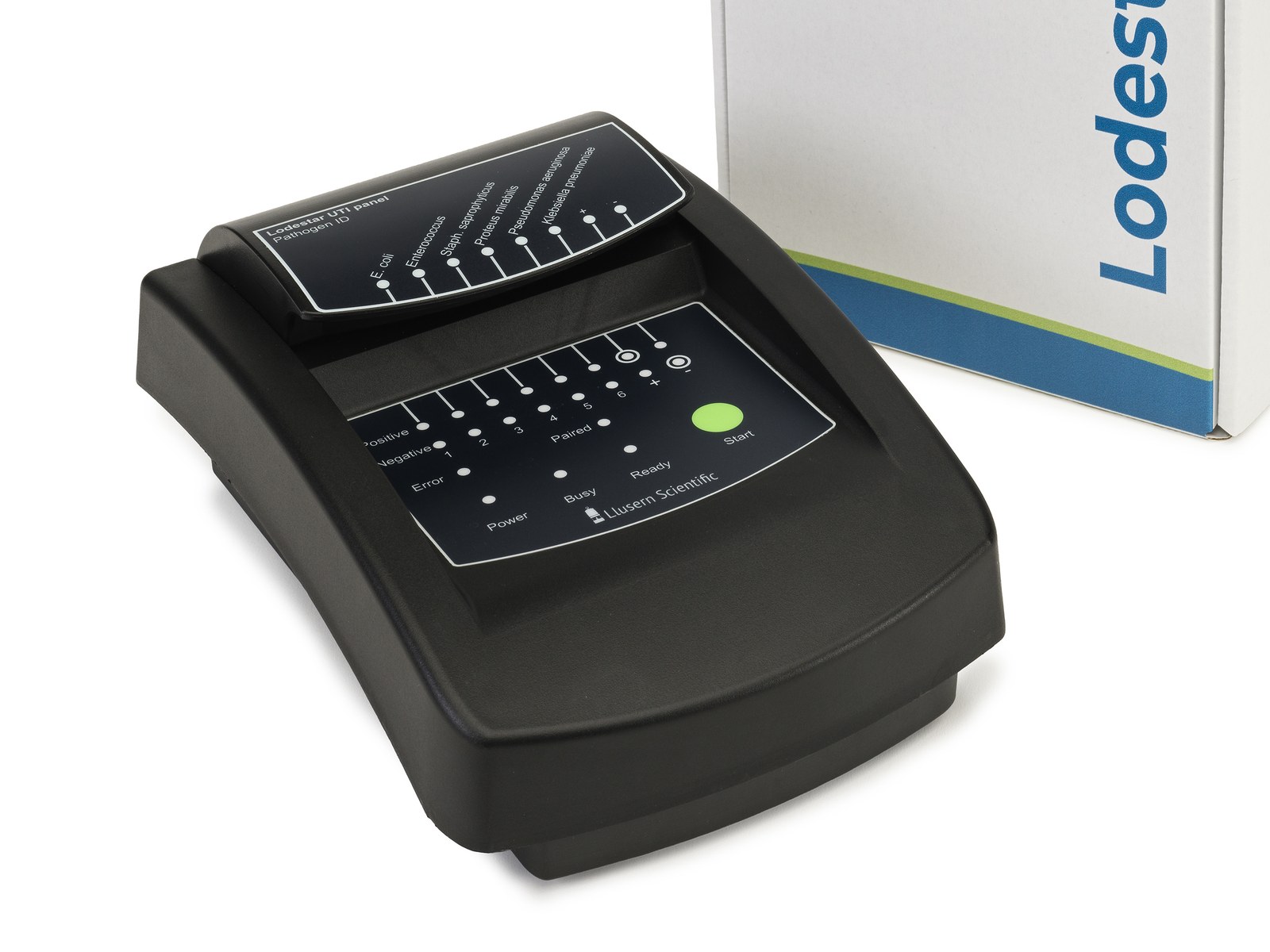 Lodestar DX analyser ready to run a test